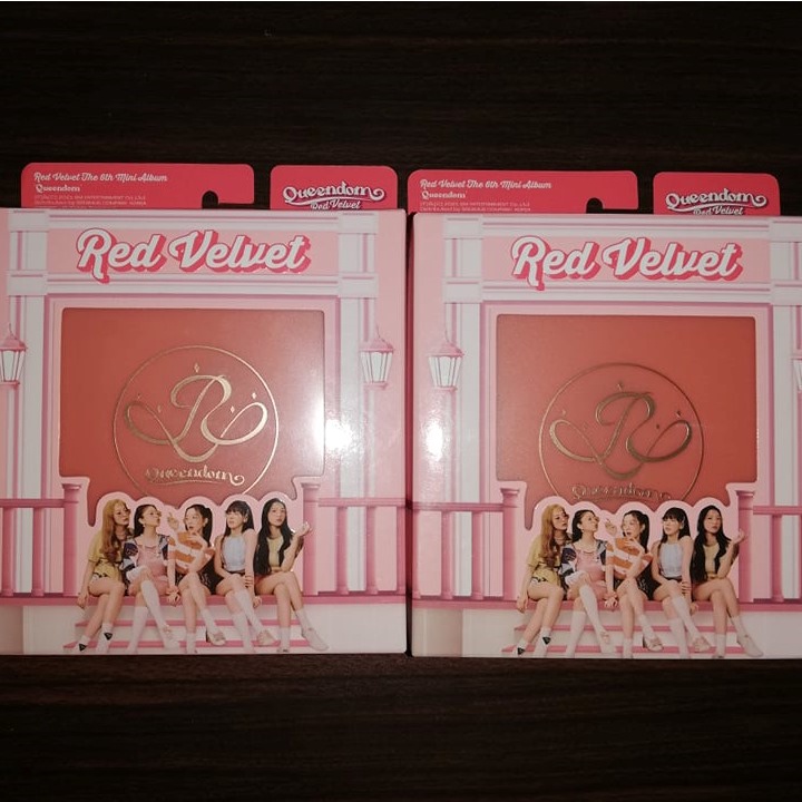 Red Velvet Queendom Album Sealed With Poster Case Version Shopee