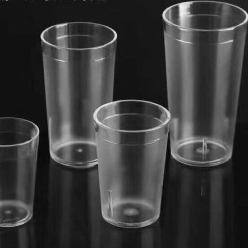 Ud Pcs Oz Oz Clear Jollibee Style Drinking Tumbler Plastic