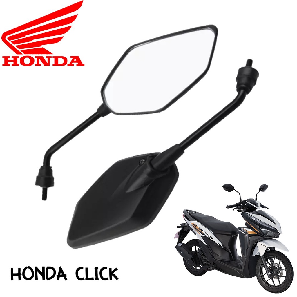 Honda Click Motorcycle Side Mirror Stock Dahon Type Black