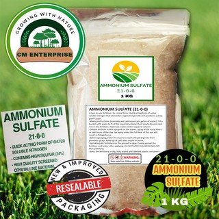 Ammonium Sulfate Fertilizer Kg Shopee Philippines