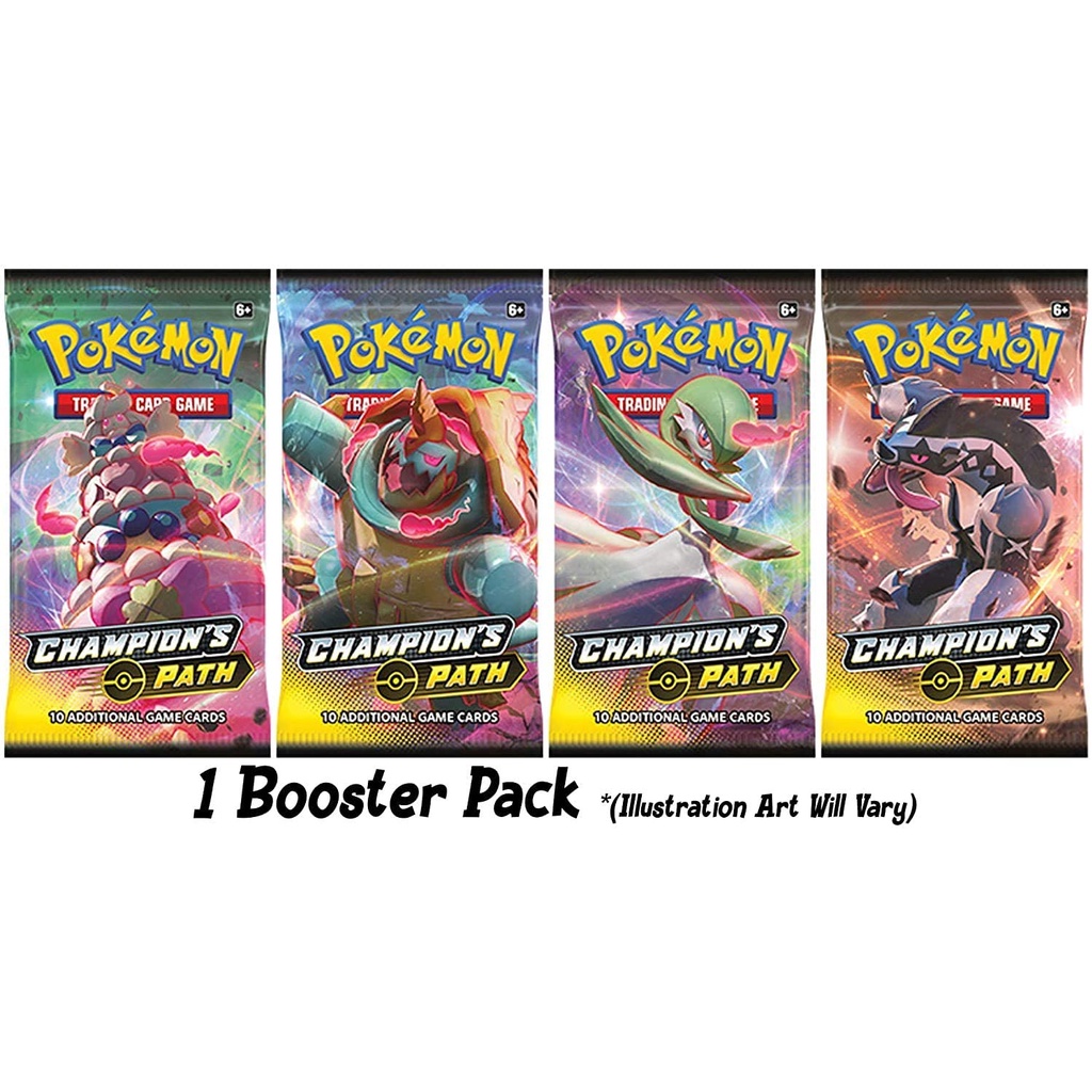 Pokemon Trading Card Game Booster Pack Champion S Path Shopee