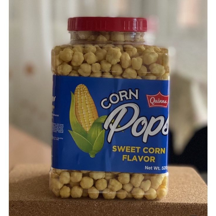 Quinns Corn Pops Sweet Corn Flavor G Shopee Philippines