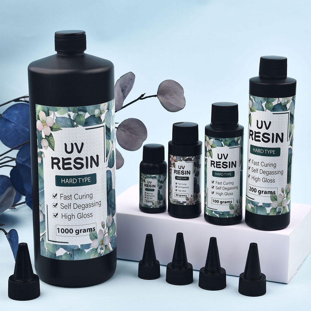 Hard UV Resin Glue Crystal Clear Ultraviolet Curing Epoxy Resin UV Glue