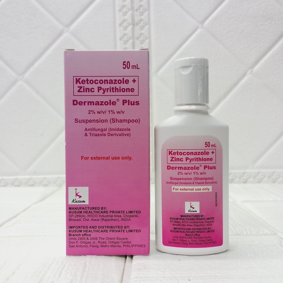 Dermazole Plus Zinc Shampoo Ml Shopee Philippines