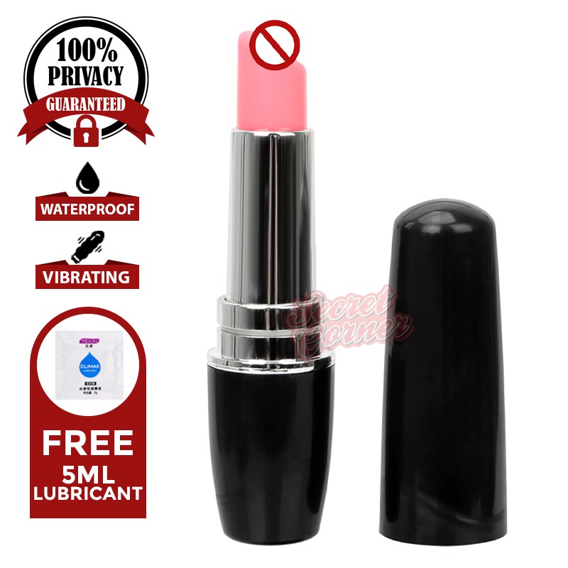 Secret Corner Portable Vibrating Lipstick V1 Vibrator Sex Toys For