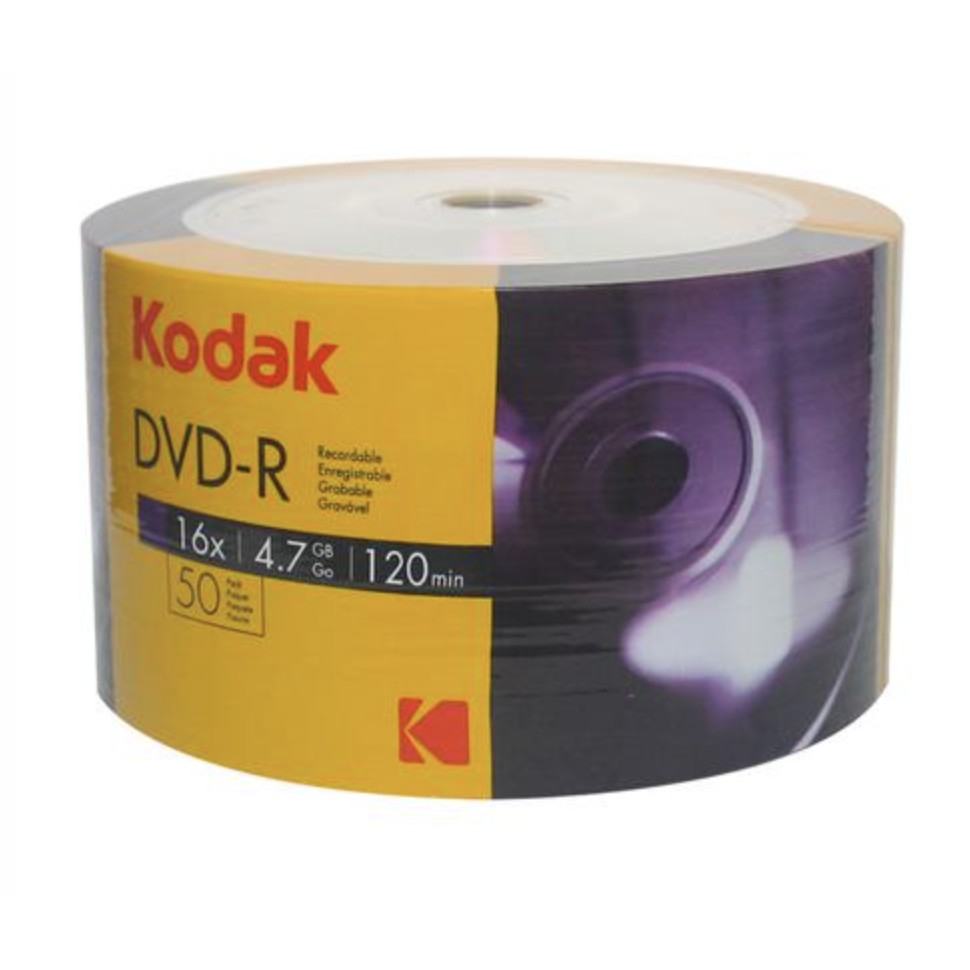 Kodak DVD R 4 7GB Blank DVD CD 50 Pieces Shopee Philippines