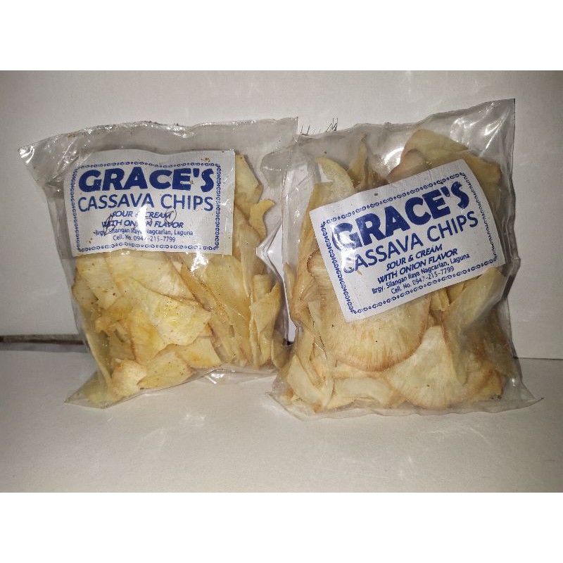 Cassava Chips Medium Size By Grace Shopee Philippines