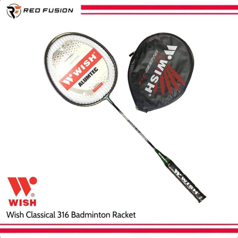 Wish Badminton Racket Alumtec Classical 316 Shopee Philippines