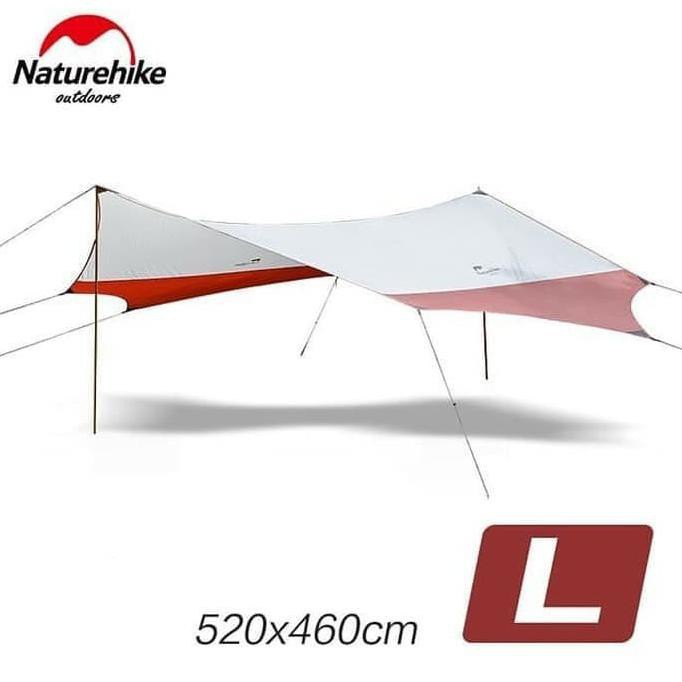 Naturehike Flysheet 460x520 Cm Hexagonal Bivac Survival Camping Tarp