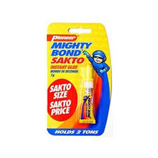 Mighty Bond Instant Glue 1g 3g Instant Glue Bonds In Seconds Shopee