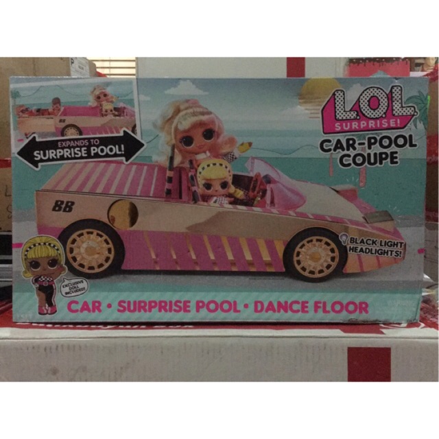 L O L Surprise Car Pool Coupe With Exclusive Doll Surprise Pool