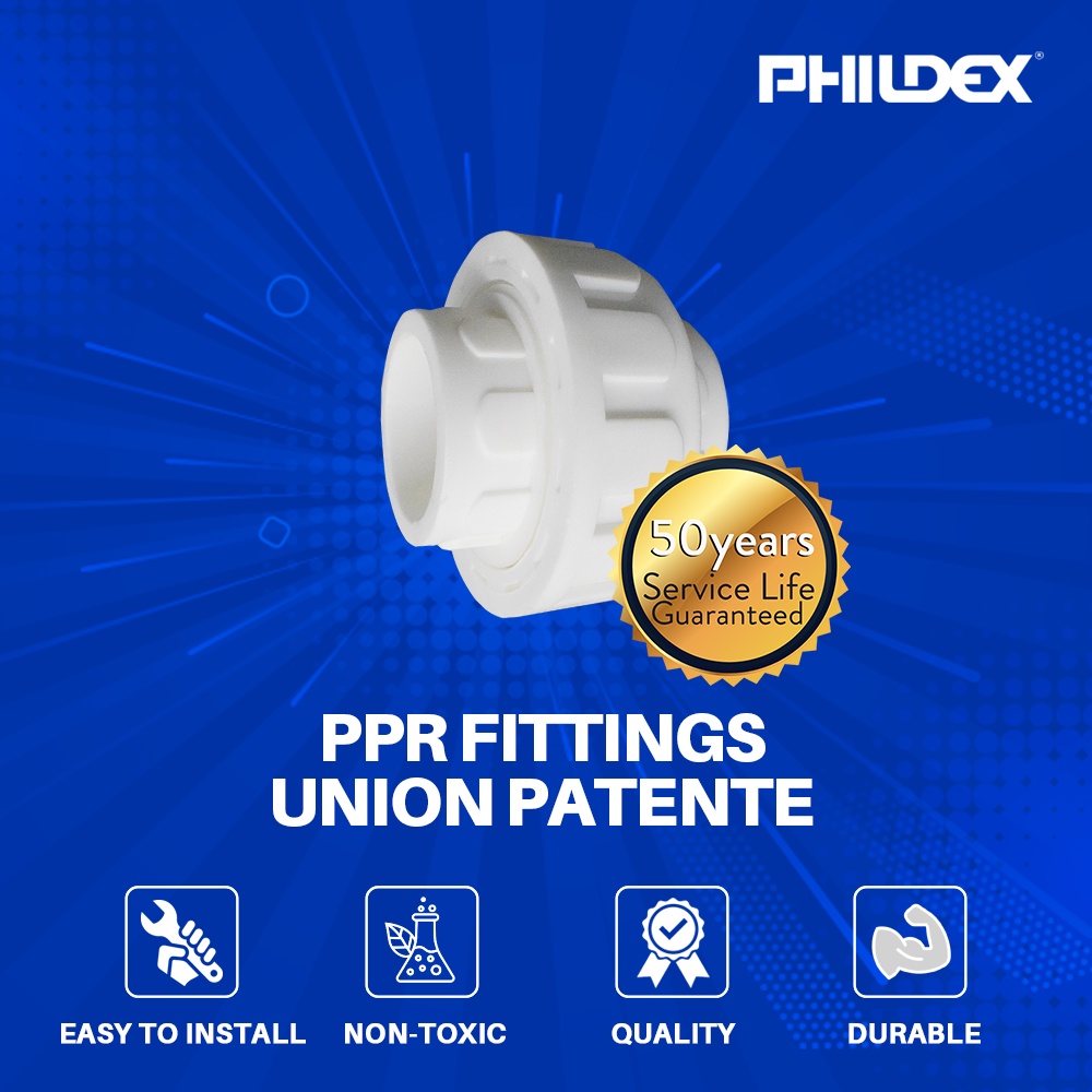 Phildex Ppr Fittings Union Patente Shopee Philippines