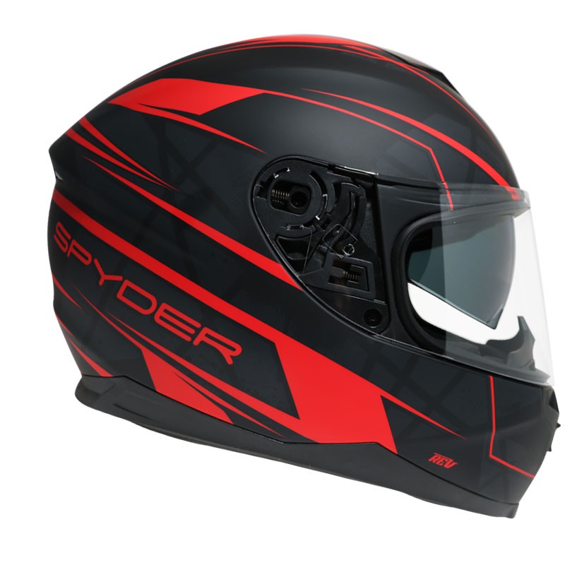 Spyder Full Face Helmet With Dual Visor Rev Gd Series Shopee