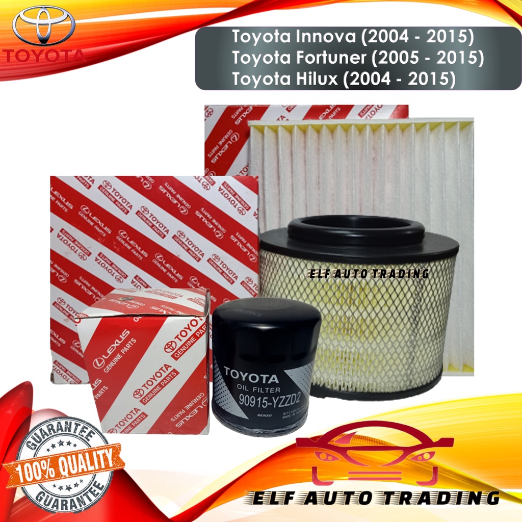 In Combo Filters For Toyota Innova Toyota Hilux