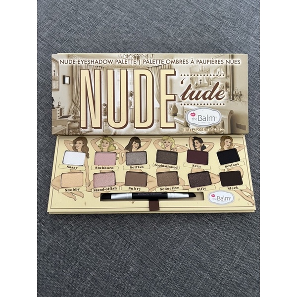 Original The Balm Nude Eyeshadow Palette Shopee Philippines