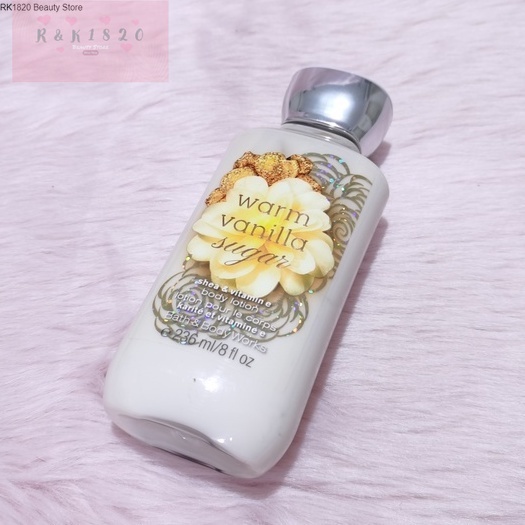 ORIGINAL BBW BODY LOTION Warm Vanilla Sugar 236ml Shopee Philippines