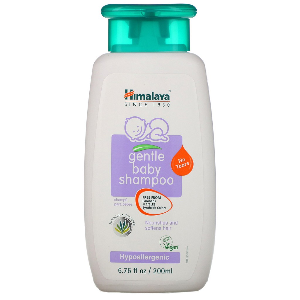 Himalaya Gentle Baby Shampoo Hibiscus And Chickpea 6 76 Fl Oz