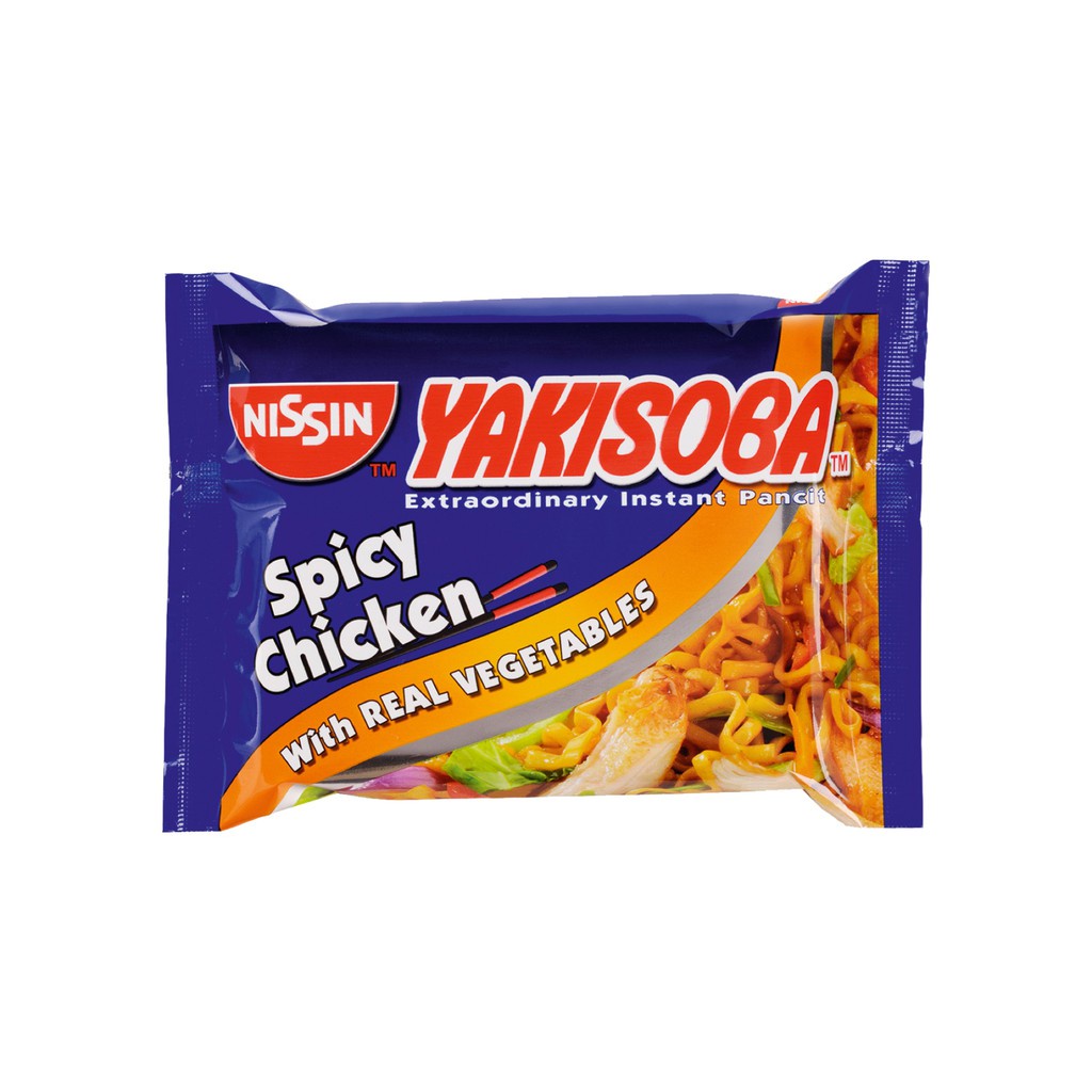 Nissin Yakisoba Spicy Chicken G Shopee Philippines