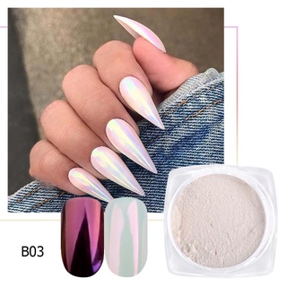 Box Pearl Shell Powder Nail Glitter Pigment Glimmer Dust Mermaid