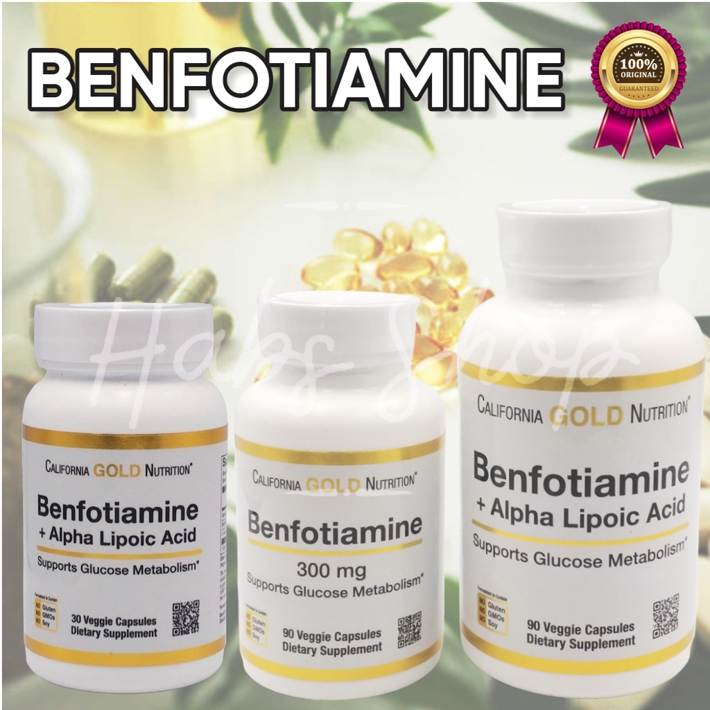 California Gold Nutrition Benfotiamine Alpha Lipoic Acid Or Mg