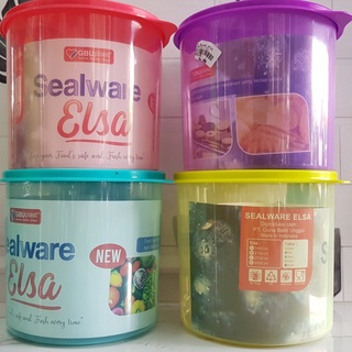 Gbu Plast Sealware Elsa Plastic Toples Round Ml Size S M L Food