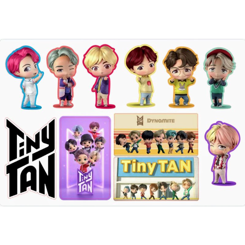 BTS Tinytan Sticker Pack Shopee Philippines