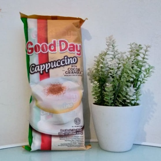 Good Day Cappuccino With Cocoa Granule 10 Sachets 25 G Shopee