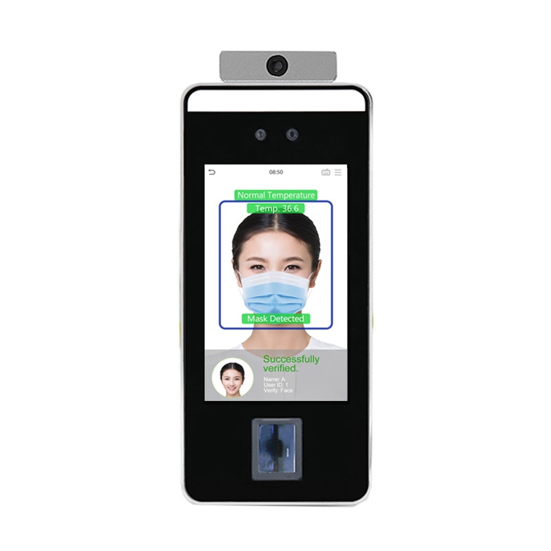 ZK SpeedFace V5L Dynamic Face Facial Recognition Fingerprint Time