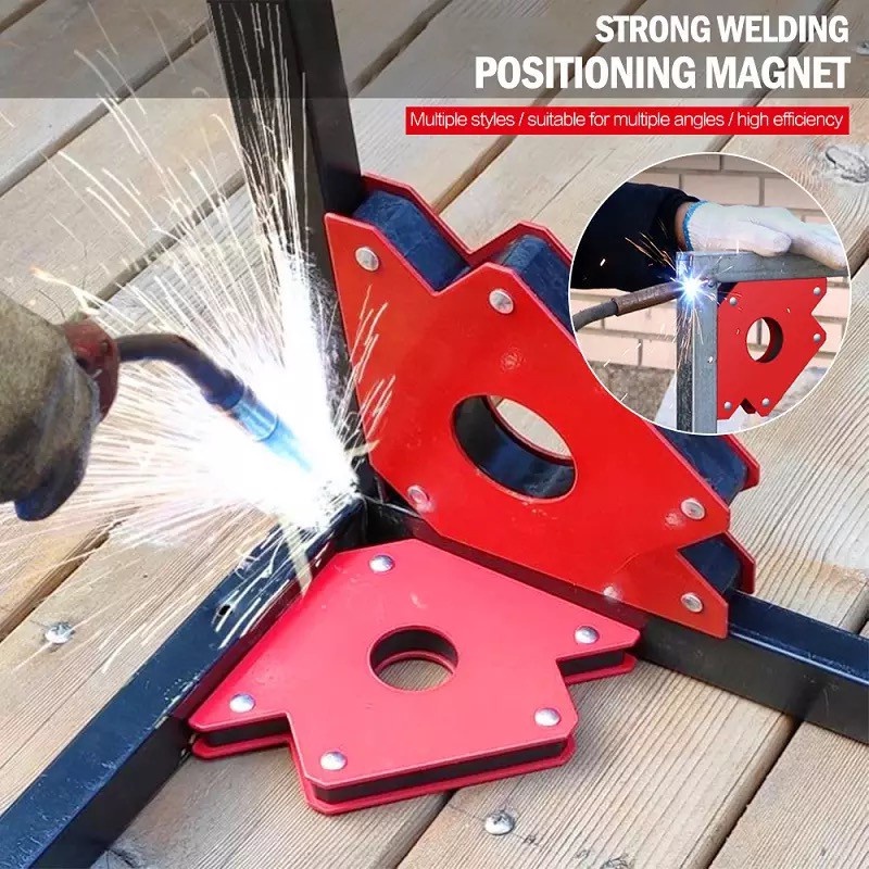 6Pcs Welding Magnetic Welding Holder Set Positioner Magnetic Fixed