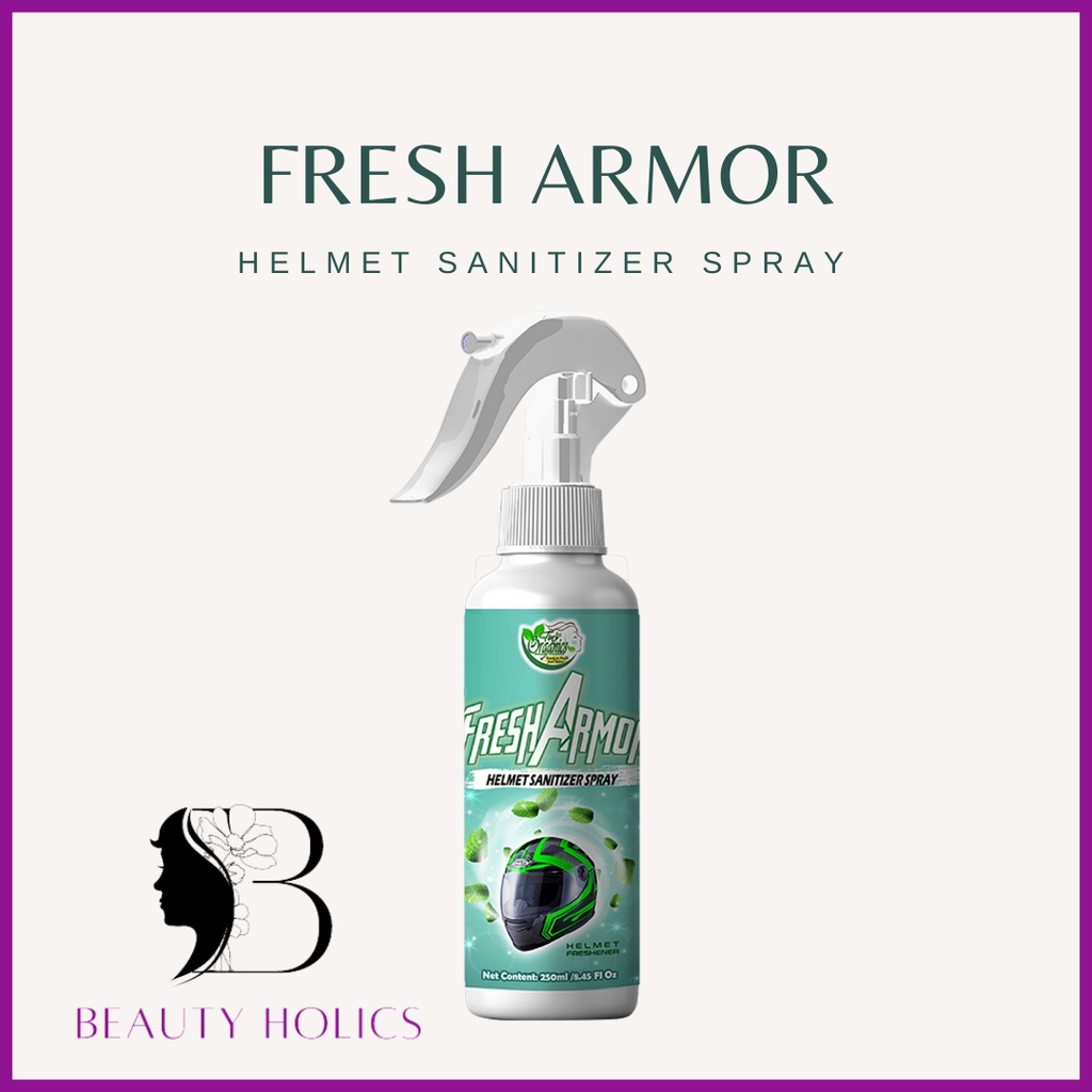 FRESH ARMOR HELMET SANITIZER DEODORIZER SPRAY 250mL Shopee Philippines