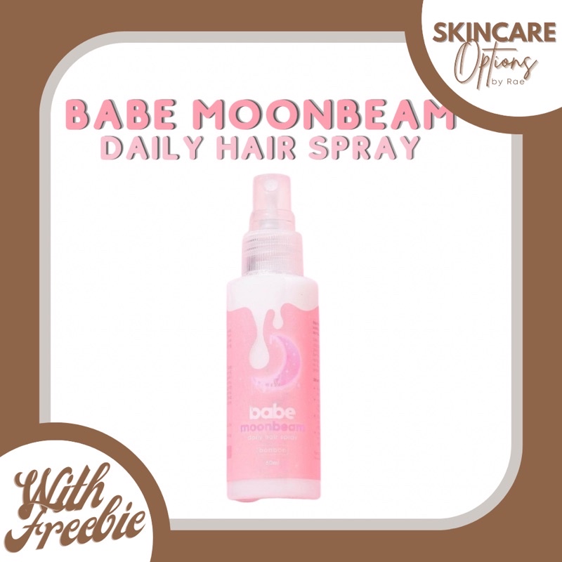 On Hand New Babe Formula Product Moonbeam Daily Hair Spray Shopee