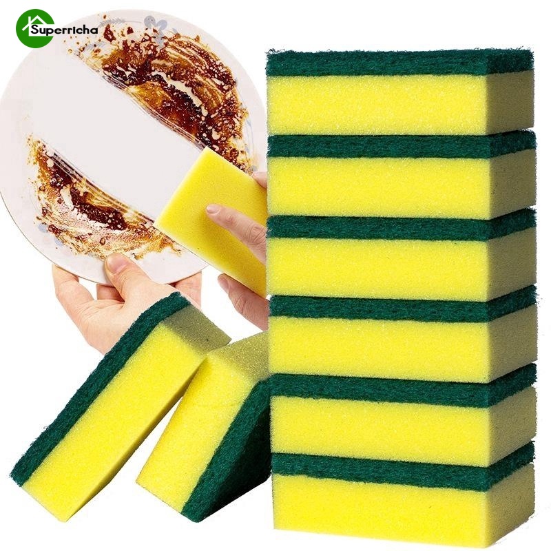 High Density Sponge Wipe Decontamination Double Sided Cleaning