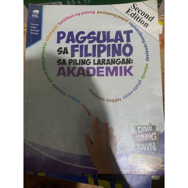 Pagsulat Sa Filipino Sa Piling Larangan Akademik Shopee Philippines