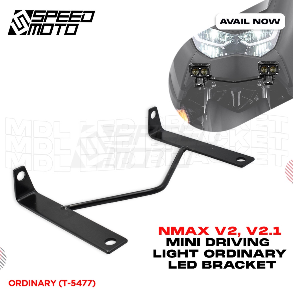 Nmax V Nmax V Mini Driving Light Led Bracket T Speedmoto