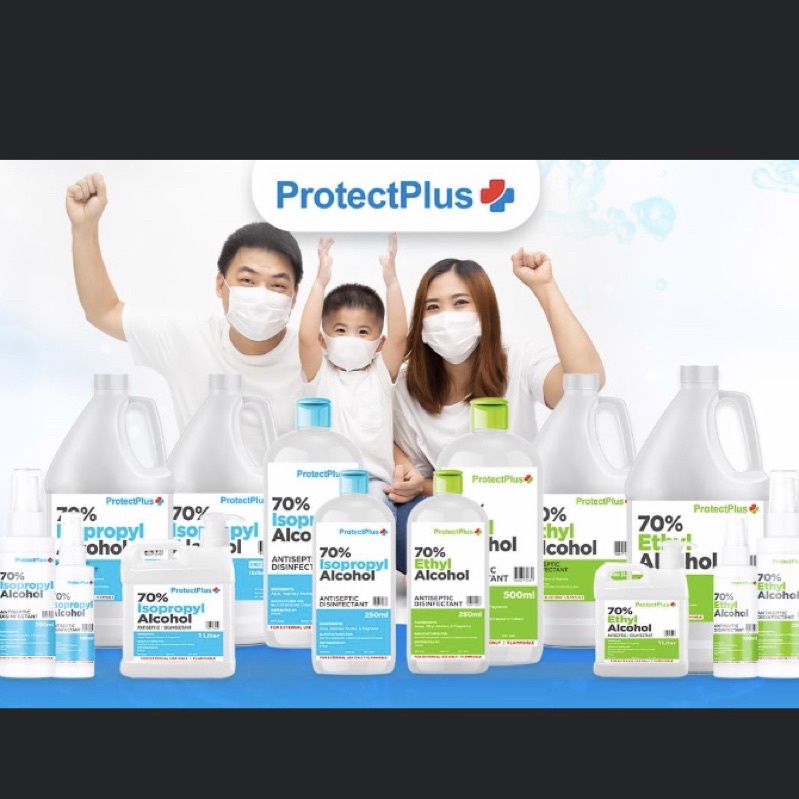 Original Protect Plus Alcohol 70 Ethyl And Isopropyl 60ml 250ml