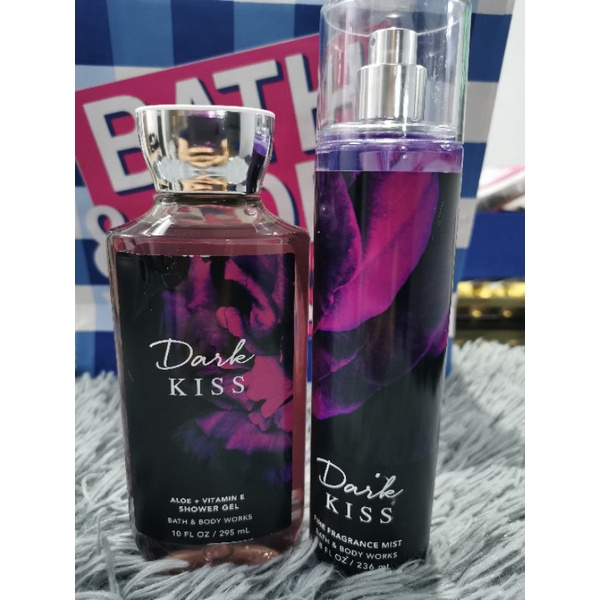 Bbw Dark Kiss Fragrance Mist Shower Gel Ml Shopee Philippines