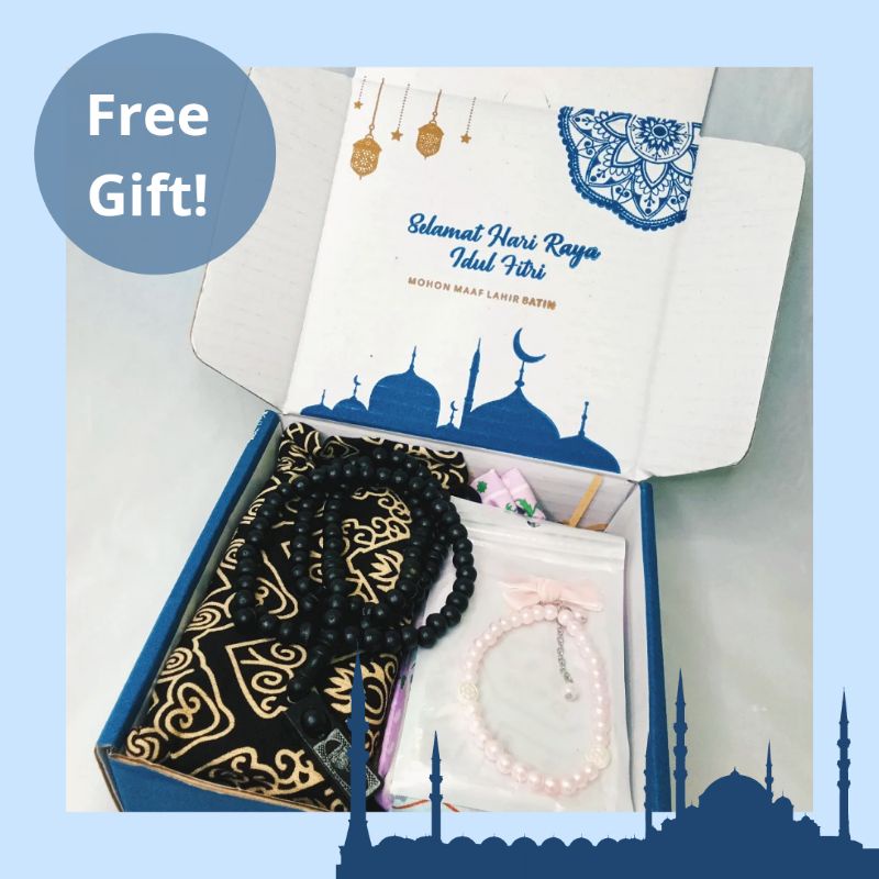 Pria Hampers Prayer Traveling Gift Box Prayer Tool Hampers Eid Al