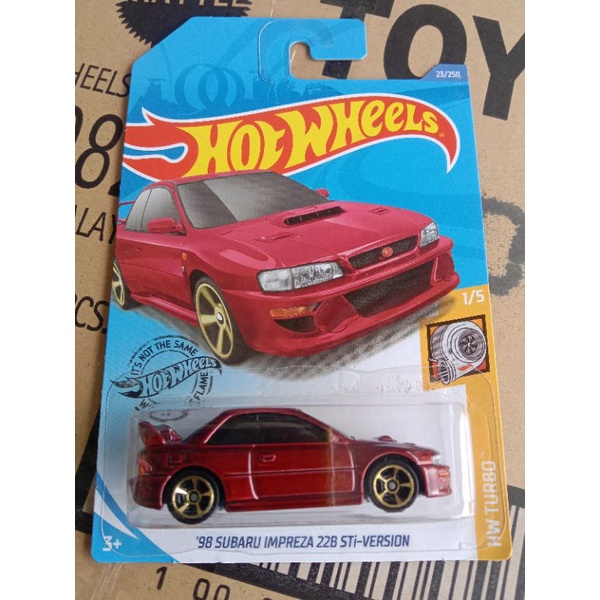 Hot Wheels Subaru Impreza B Sti Version Shopee Philippines