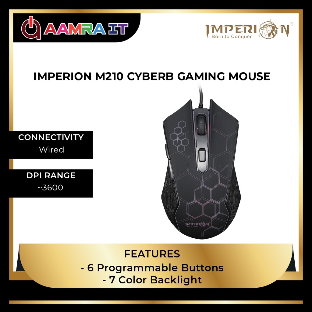 IMPERION M210 GAMING MOUSE Shopee Philippines