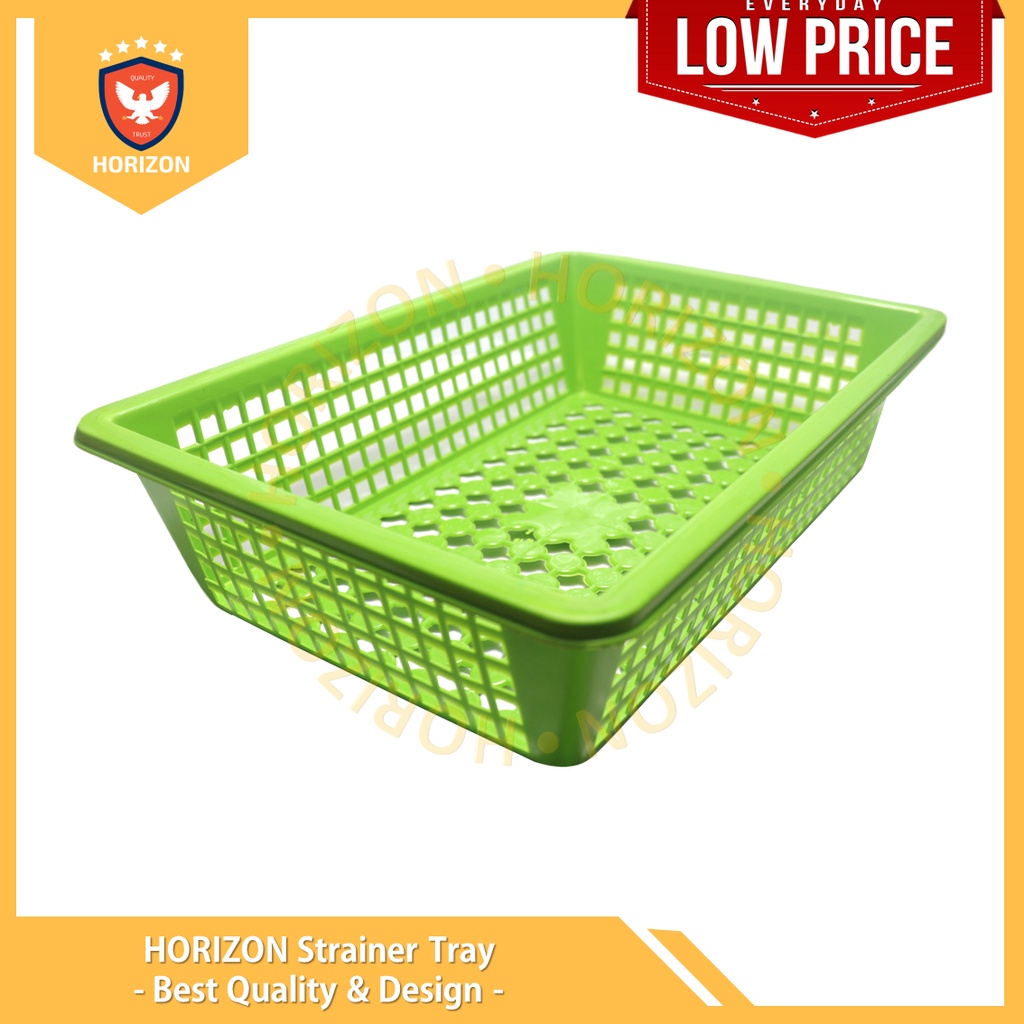 Horizon Multipurpose Plastic Tray Basket Organizer Mini