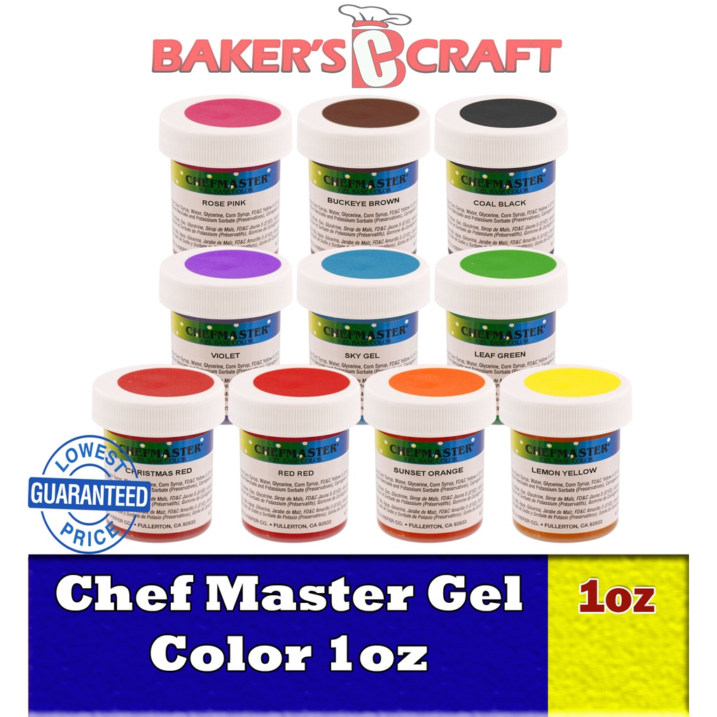 Chef Master Gel Color Oz Shopee Philippines