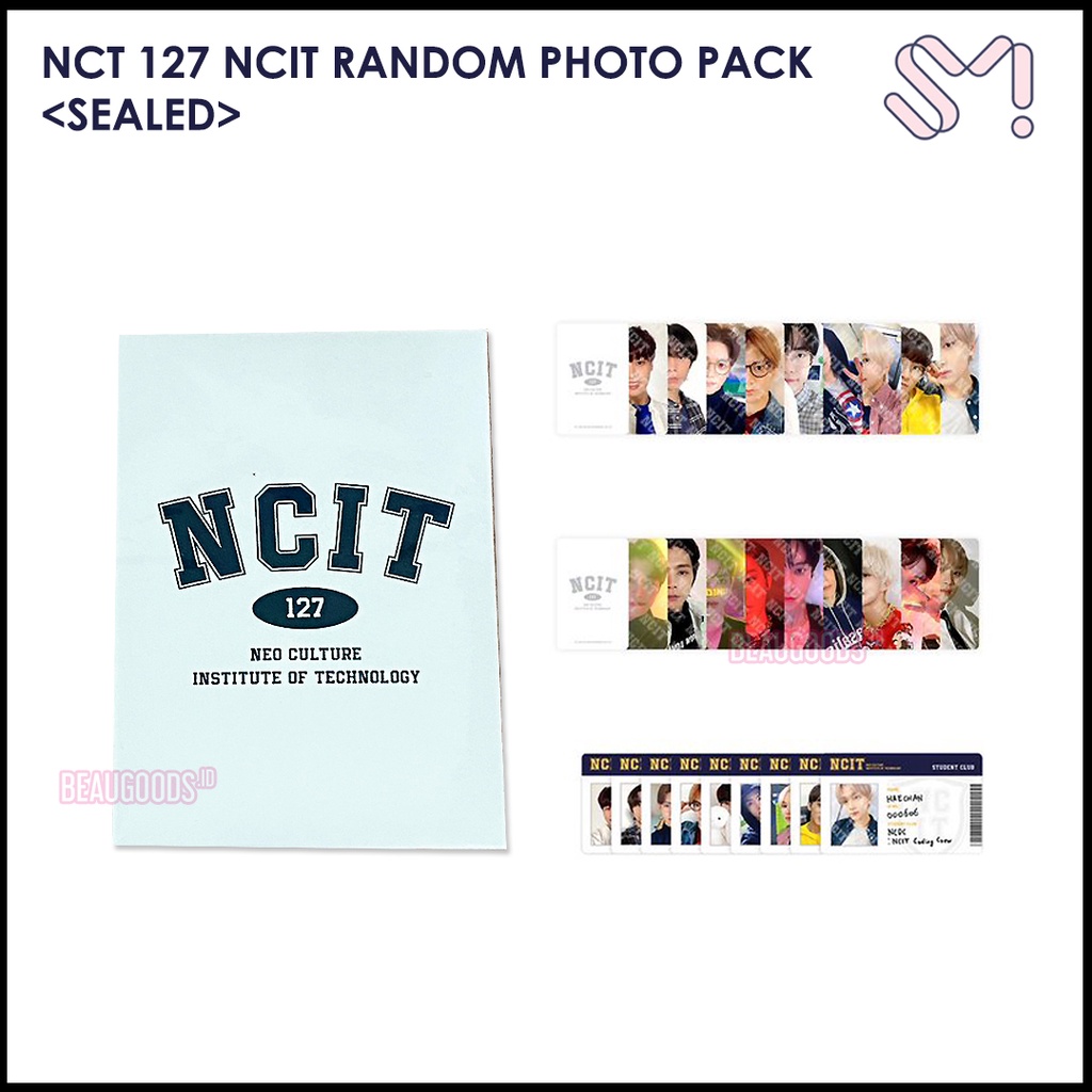 NCT 127 NCIT Random Photo Pack Official Merchandise Shopee Philippines