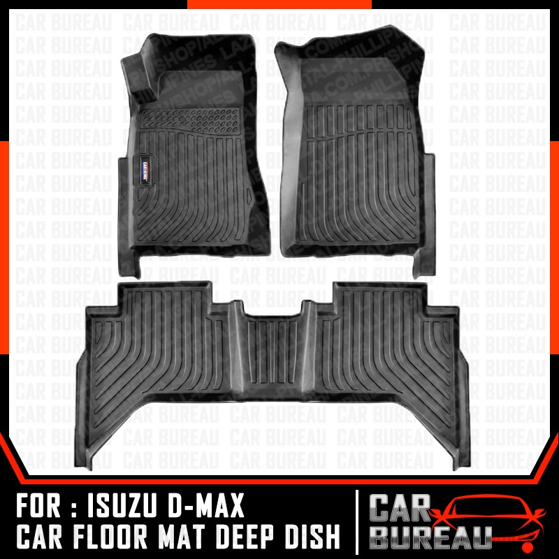 Carmatking Isuzu Dmax D Max Deep Dish Mats Tpo Matting