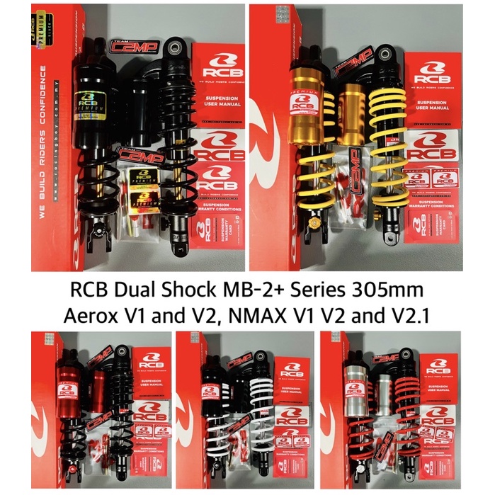 Rcb Dual Shock Mb Series Mm Aerox V And V Nmax V V And V