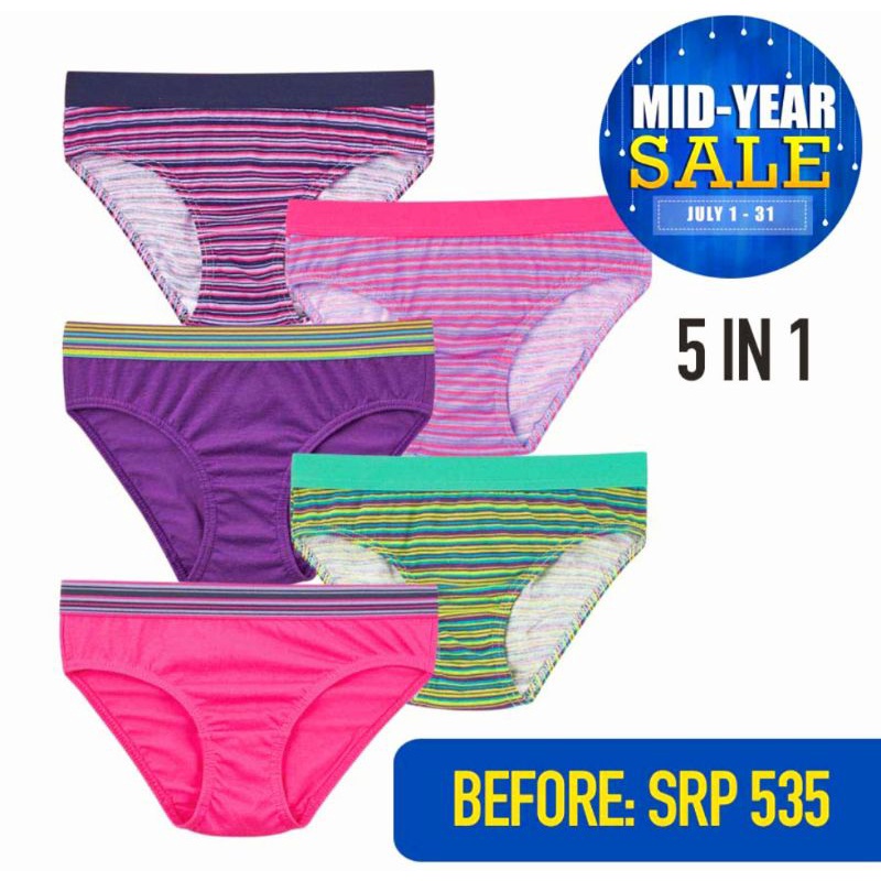 NATASHA 5 IN 1 BIKINI PANTY GIAGRACE Shopee Philippines