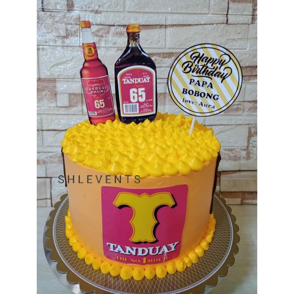 Tanduay Theme Cake Topper Shopee Philippines