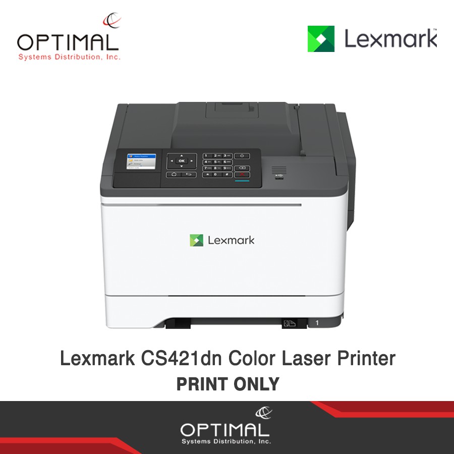 Lexmark CS421dn Color Laser Printer Print Only Shopee Philippines