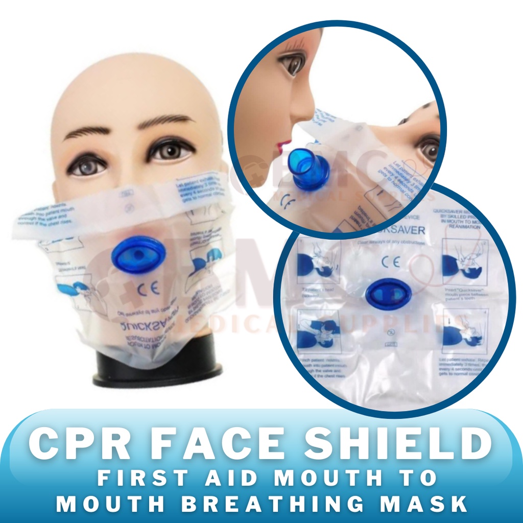 Disposable First Aid Breathing Respirator CPR Mask Medial Emergency