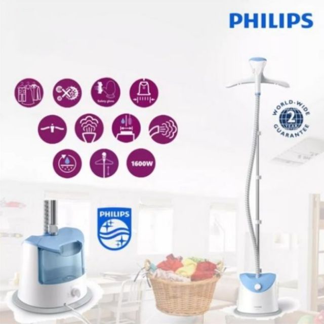 Philips Gc Garment Steamer W Easy Touch Stand Shopee Philippines