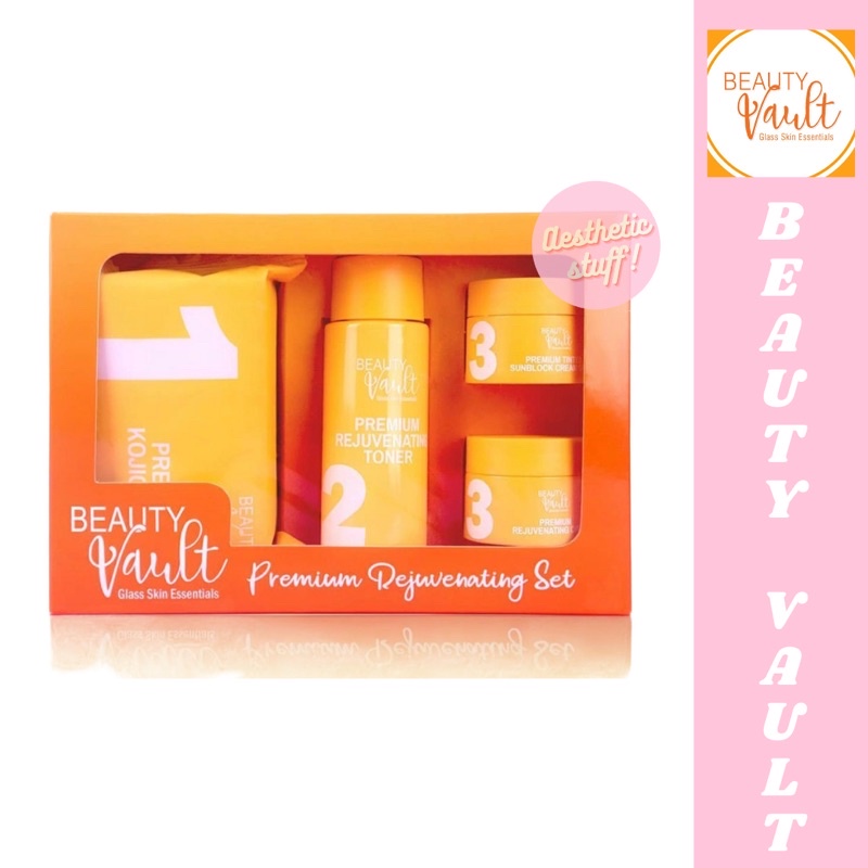 Beauty Vault Premium Rejuvenating Set And Maintenance Set Original